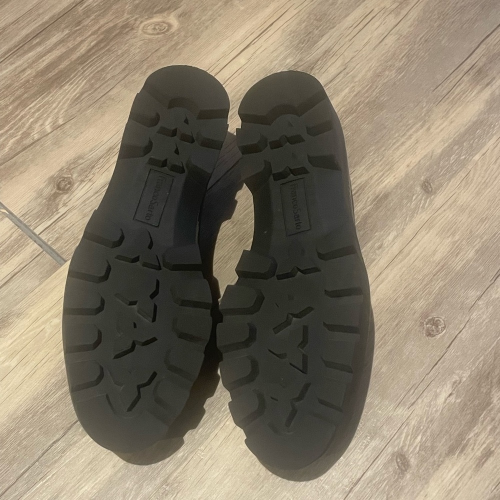 Franco Sarto Black Patent Leather Loafers - Picture 4 of 7